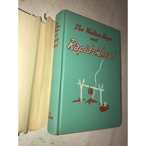 The Walton Boys and Rapids Ahead Hardback Vintage Book - Picture 6 of 11